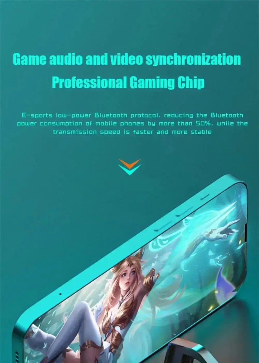TWS Digital display Tws Audifonos Auriculares Bluetooth Wireless Headphones Earbuds Gaming In-Ear Earphones apply to smartphones